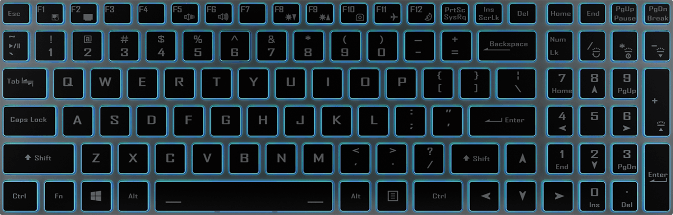 Karonda GX7 Pro - Keyboard